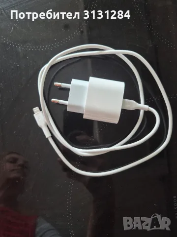 Премиум комплект зарядно + кабел Preo за iPhone (Без забележки)  Като ново