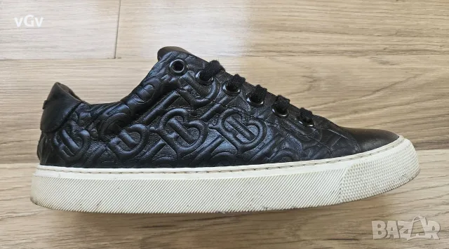 Дамски кожени кецове Burberry - 38, снимка 4 - Кецове - 56645362