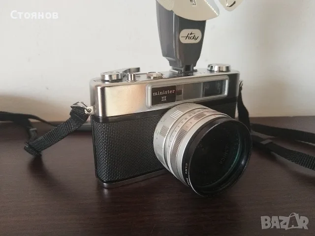 Камера Yashica Minister III Japan, снимка 7 - Фотоапарати - 56582571