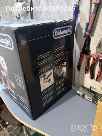 кафе машина delonghi, снимка 3 - Кафемашини - 56749998