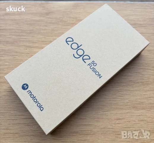 Motorola Edge 50 Fusion Forest Blue 8/256 GB НОВ, НЕРАЗОПАКОВАН, в гаранция до 29.10.2030 г.