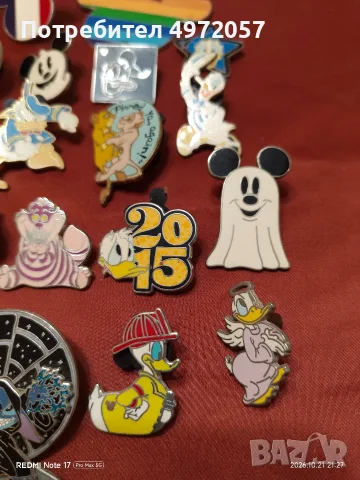 Значки на wow disney., снимка 8 - Колекции - 56601992