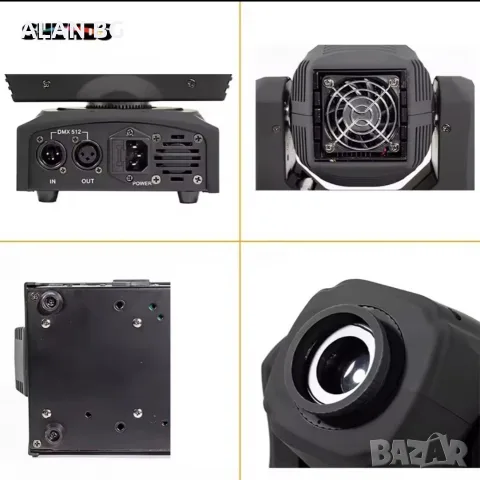 2бр. Moving Head 60W Light DMX, снимка 3 - Друга електроника - 56655831