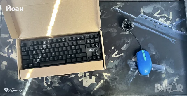 Logitech G102 + Genesis Thor 300 TKL + Genesis Carbon 500 XXXL Camo