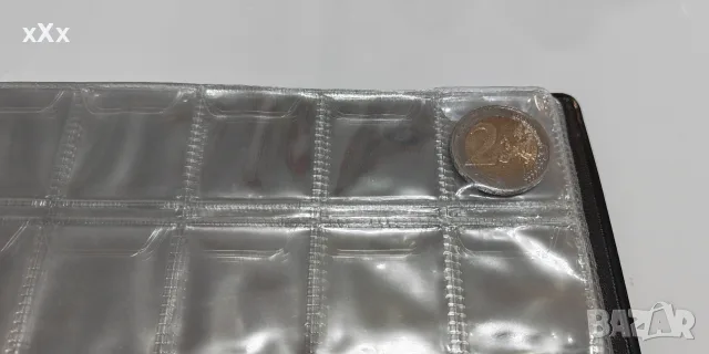 Класьор за монети, 240 бр. , снимка 2 - Нумизматика и бонистика - 55959765