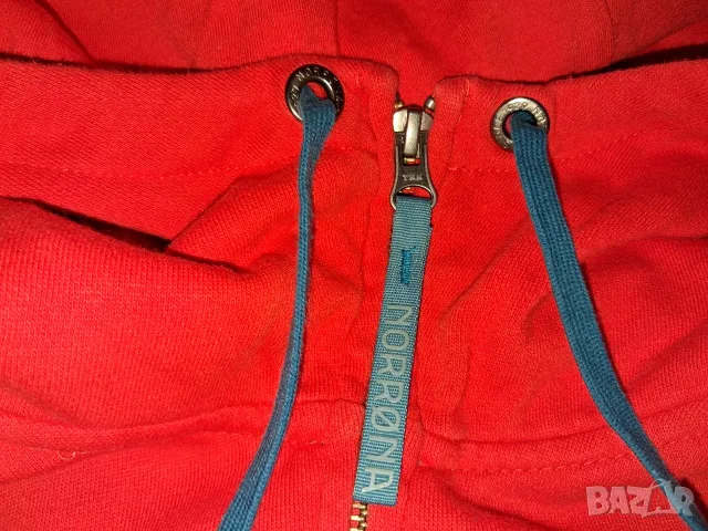 2 броя - Norrona narvik tech+ sweater и Norrona /29 Cotton Zip Hood (L) мъжка блуза и анурак, снимка 9 - Спортни дрехи, екипи - 38089618