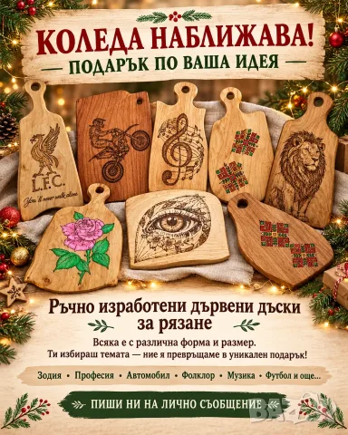 Персонализирани дъски за рязане