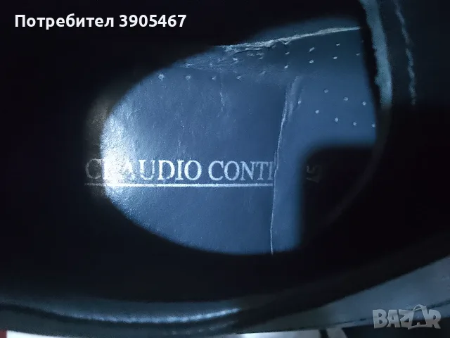 Мъжки обувки CLAUDIO CONTI #45, снимка 13 - Ежедневни обувки - 43183748