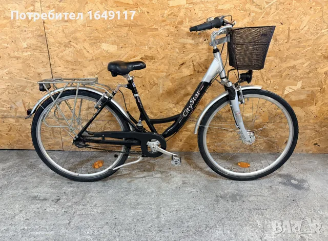28цола дамски ALU CityStar алуминиев градски велосипед колело[7ck-SRAM]