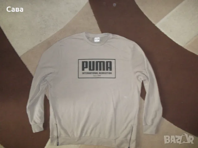 Ватирани блузи PUMA  мъжки,ХЛ-2ХЛ-3ХЛ, снимка 3 - Блузи - 56556197
