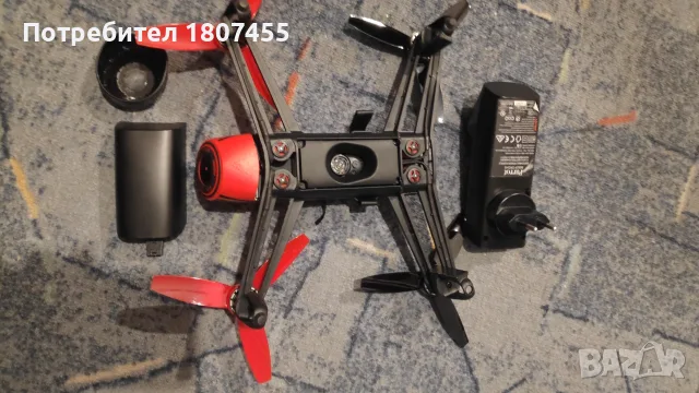 Дрон - Parrot Bebop - Red 14MP Camera Drone, снимка 3 - Друга електроника - 56608551