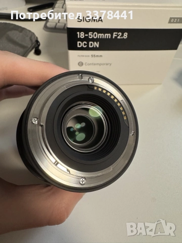 Sigma 18-50mm f/2.8 DC DN Contemporary (Sony E), снимка 5 - Обективи и филтри - 56707758