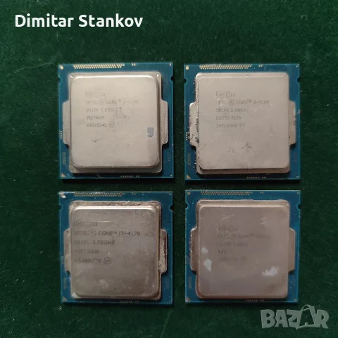 4 броя процесори интел Intel i3