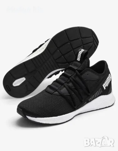ОРИГИНАЛ! PUMA Nrgy Star Black/White мъжки маратонки