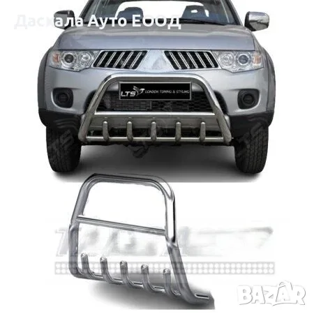 Преден ролбар за Митсубиши MITSUBISHI L200 2006-2015г., Ø60, RHINO