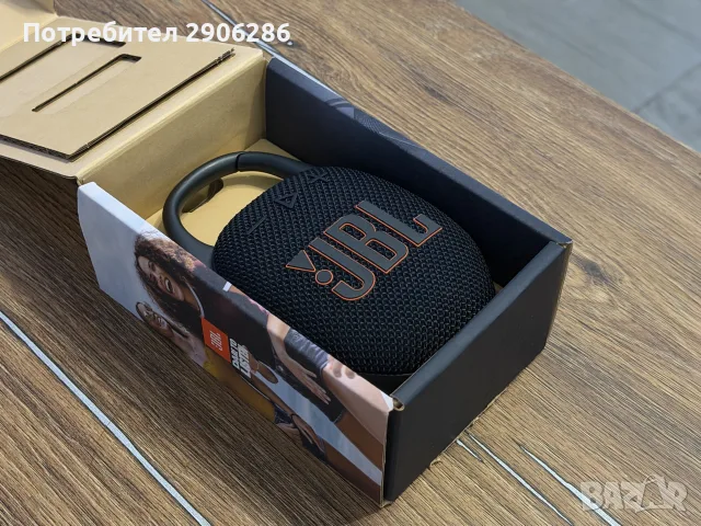 JBL CLIP 5 black, снимка 2 - Bluetooth тонколони - 56726525