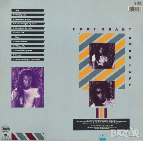 Грамофонна плоча Eddy Grant – Born Tuff, снимка 2 - Грамофонни плочи - 56648144