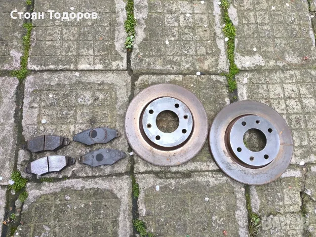 дискове с накладки за Peugeot 206