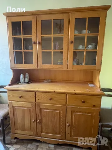 Бюфет за трапезария масив