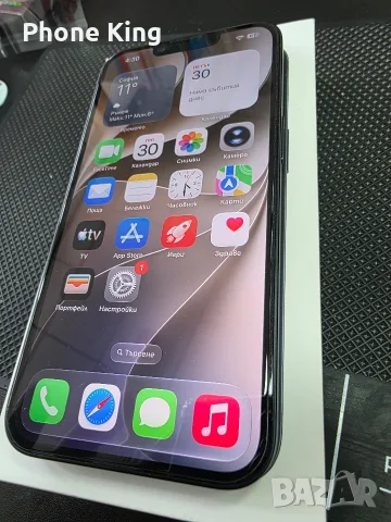 Iphone 16 E Black 128 GB Нов 24м. Гаранция Vivacom
