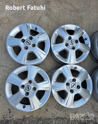 Opel 14" 4x100 4.5J ET45, снимка 2 - Гуми и джанти - 56628507