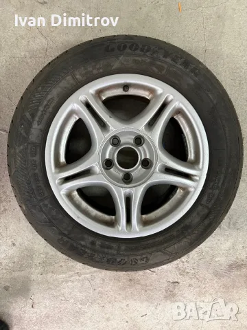 Джанти с гуми 15 Citroen, снимка 3 - Гуми и джанти - 56611508
