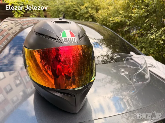 Каска AGV K1 L + комуникация CARDO
