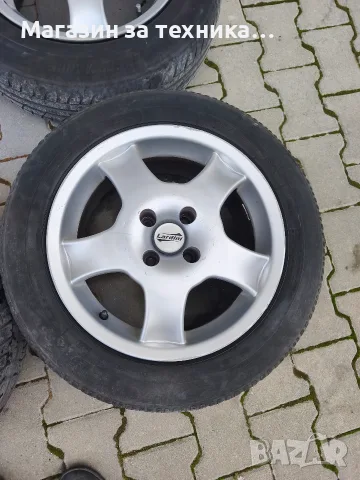 Алуминиеви джанти 15ки 4х100, снимка 3 - Гуми и джанти - 56557005