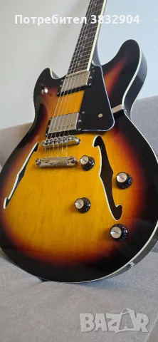 Harley Benton HB-35 - Полуакустична китара, снимка 2 - Китари - 56552490