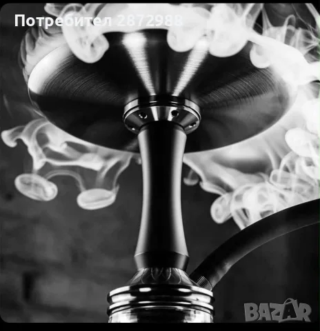 Наргиле Ocean Hookah Kaif S 2 Topaz Black, снимка 4 - Наргилета - 56628415