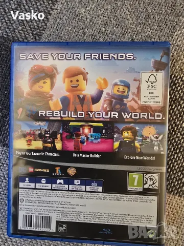Продавам Lego Movie Ps 4, снимка 2 - Игри за PlayStation - 56585759