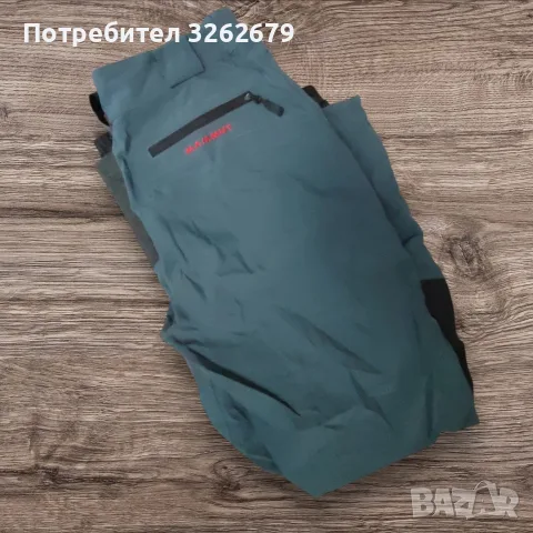 mammut scholler softshell waterproof windproof оригинален панталон размер М , снимка 4 - Панталони - 56621623