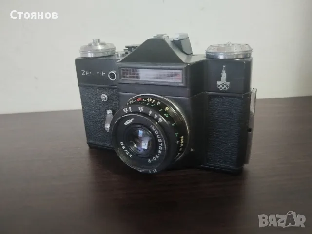 Камера Zenit E - Олимпиада '80 , снимка 2 - Фотоапарати - 56627847