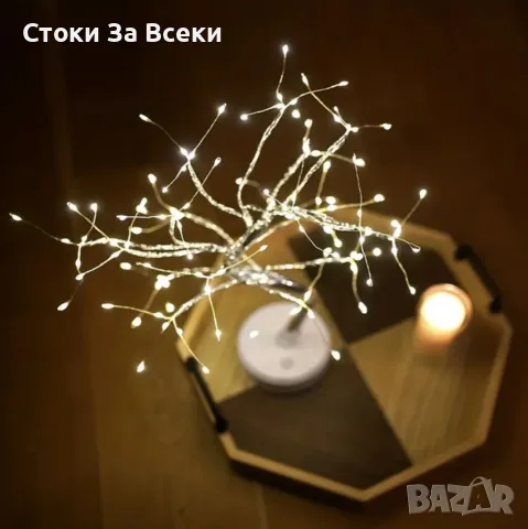 Декоративно LED светещо дърво, снимка 2 - Декорация за дома - 56563045