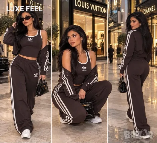 Adidas ✨Три Части ✨ Дамски Комплект 