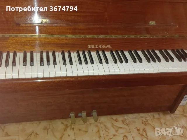 Пиано Рига много запазено, снимка 3 - Пиана - 56732498