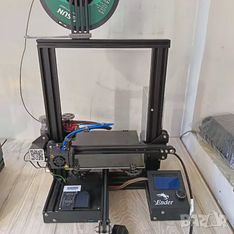 3D принтер Creality Ender 3 , снимка 2 - Принтери, копири, скенери - 56566300
