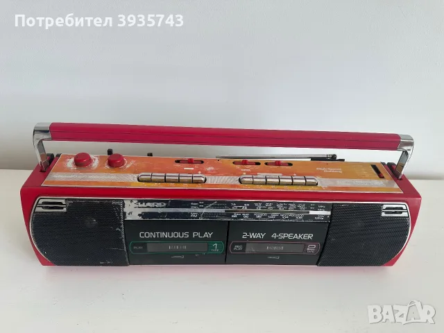 sharp WQ-267Z (R) Japan , снимка 2 - Радиокасетофони, транзистори - 56642731