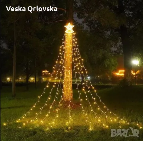 Коледна звезда Витлеем, снимка 3 - Декорация за дома - 56661530