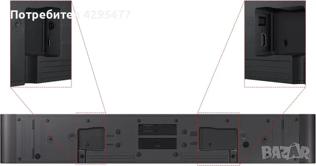 Sam­sung HW-​S56B Soundbar, снимка 6 - Аудиосистеми - 56709236