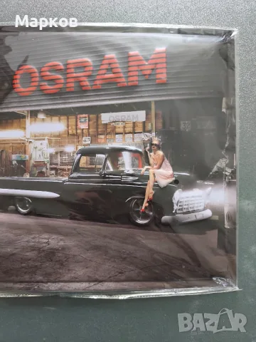 OSRAM - Оригинална Метална Табела , снимка 3 - Колекции - 56710725