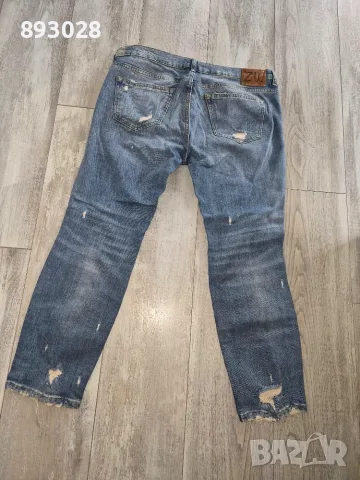 Дамски дънки ZARA 38 размер, снимка 2 - Дънки - 56612115