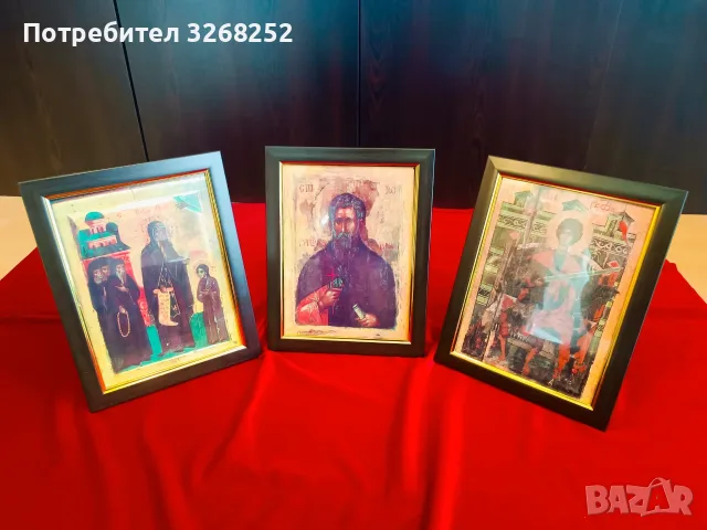 ИКОНИ от Рилския Манастир , снимка 7 - Икони - 56587982