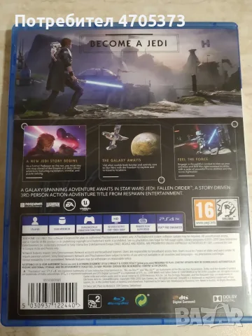 Star Wars Jedy Fallen Order за PS4, снимка 2 - Игри за PlayStation - 56750171