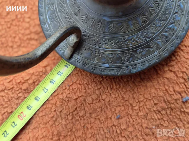 Османска чаканка чайник ибрик, снимка 8 - Антикварни и старинни предмети - 56634775