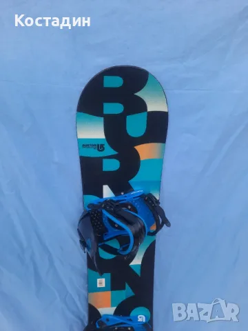 Сноуборд   142см.BURTON PROGRESSION  с автомати. , снимка 2 - Зимни спортове - 56738073