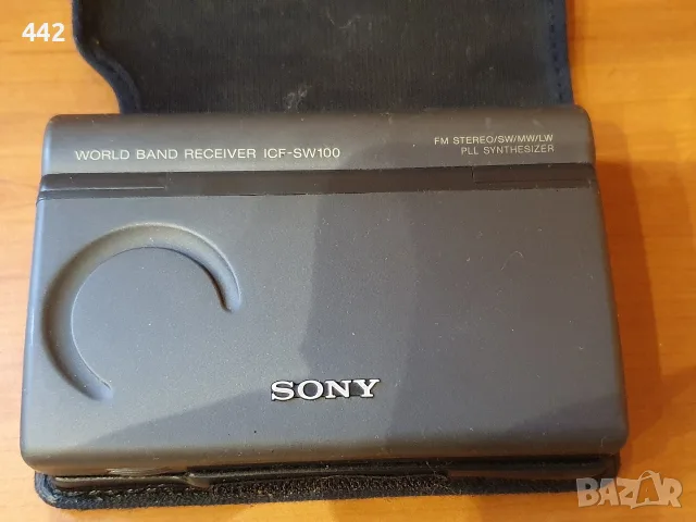 SONY ICF-SW 1OO, снимка 4 - Радиокасетофони, транзистори - 56641401