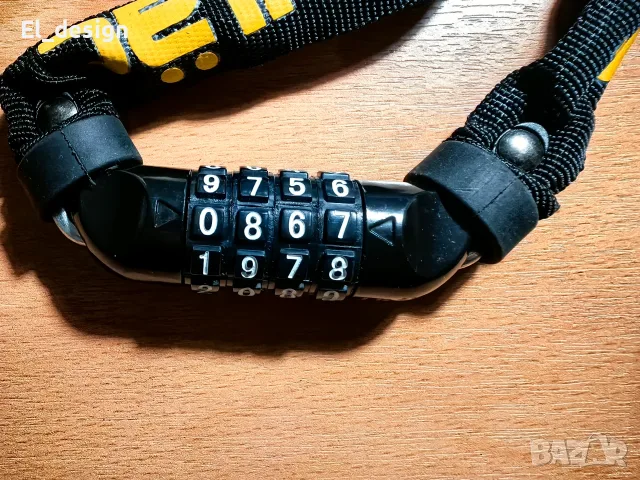 Верига за заключване на велосипед ULAC, снимка 6 - Аксесоари за велосипеди - 56636656