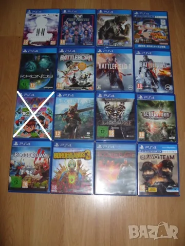 Игри за PlayStation 4, PS4 Част 2 - 15 € за брой