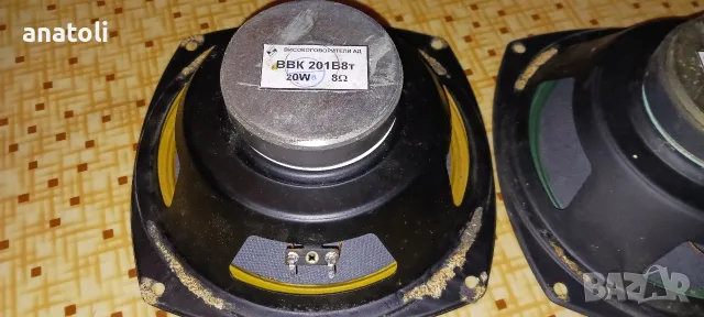 Говорители Ввк 201б-8 и пищялките , снимка 3 - Тонколони - 56750964